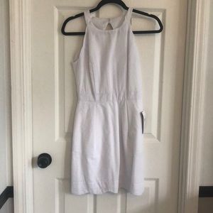 Lauren James, Landry Stripe Dress White, Size XS